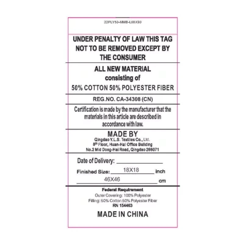 Donna Sharp Durango Stripe Square Throw Pillow