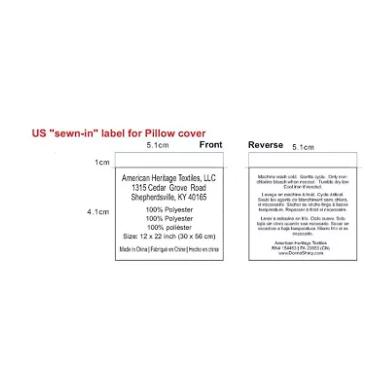 Shavel Home Products Botanical Check Throw Pillow Cover