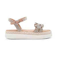 Madden Girl Lucina Little & Big Kid Girls Ankle Strap Footbed Sandals