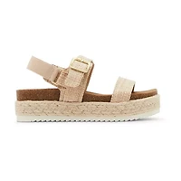 Madden Girl Luka Little & Big Kid Girls Slingback Strap Footbed Sandals