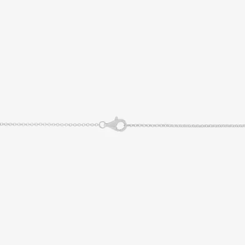 Limited Quantities! Womens White Cultured Freshwater Pearl Sterling Silver Round 18 Inch Pendant Necklace