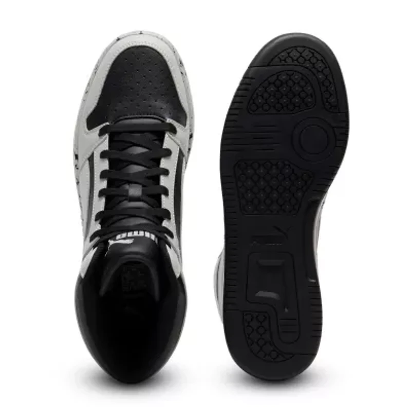 PUMA Rebound Layup Rcl Marble Mens Basketball Shoes