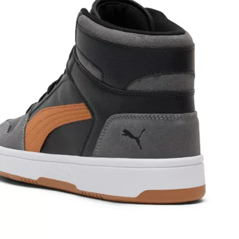 PUMA Rebound Layup Russet Mens Basketball Shoes