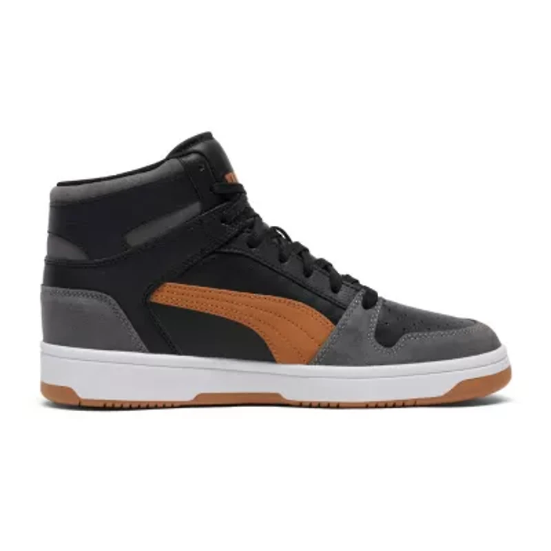PUMA Rebound Layup Russet Mens Basketball Shoes