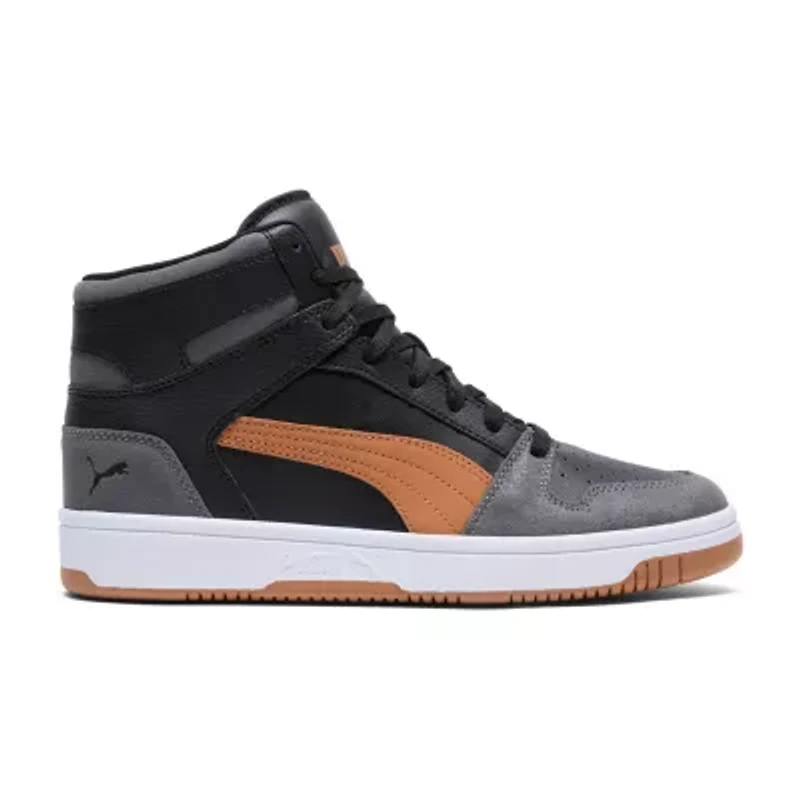 PUMA Rebound Layup Russet Mens Basketball Shoes