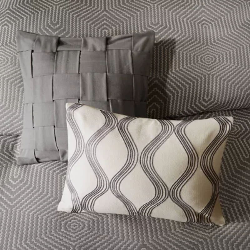 Madison Park Signature Shades of Grey Comforter Set