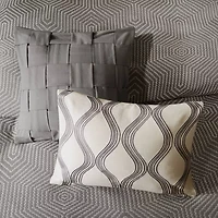 Madison Park Signature Shades of Grey Comforter Set