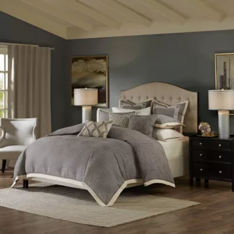Madison Park Signature Shades of Grey Comforter Set