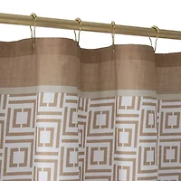 Liz Claiborne Logo Shower Curtain