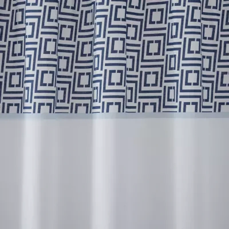 Liz Claiborne Logo Shower Curtain