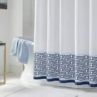 Liz Claiborne Logo Shower Curtain