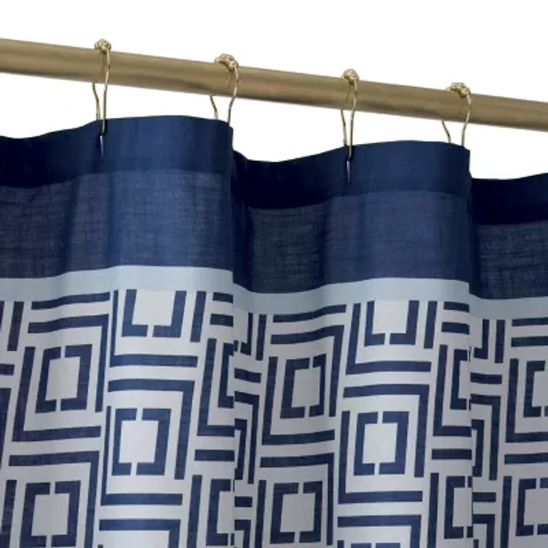 Liz Claiborne Logo Shower Curtain