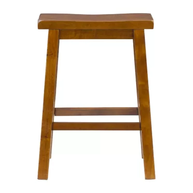 Barberry Counter Height Stool in Honey Brown