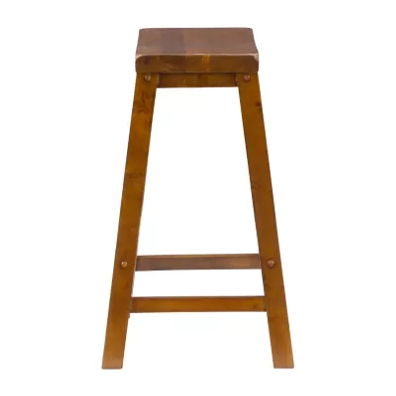 Barberry Counter Height Stool in Honey Brown