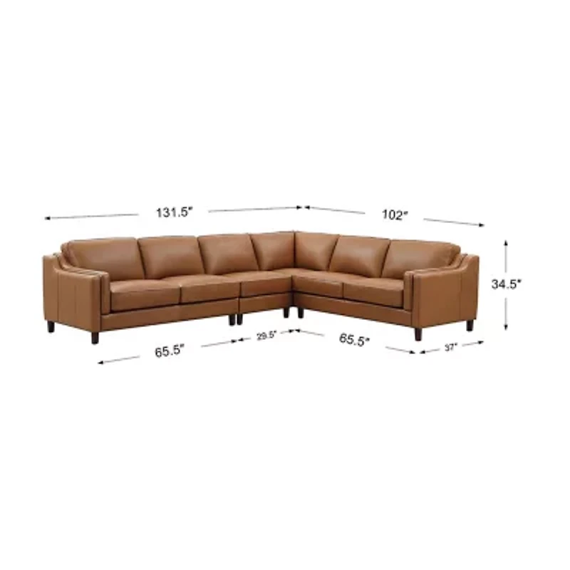 Bella Upholstered L Shape Sectional