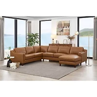 Bella Upholstered Right Chaise Sectional