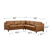Bella Upholstered Symmetrical Sectional