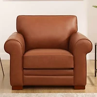 Brookfield Upholstered Roll Arm Chair