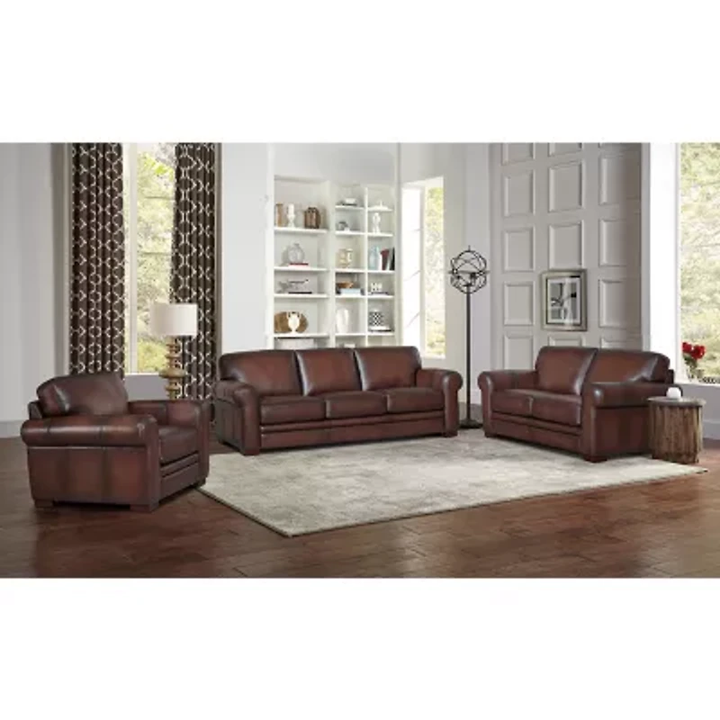 Brookfield Roll Arm Upholstered Sofa