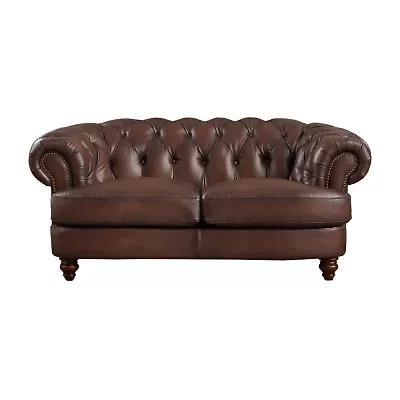 Newport Roll Arm Upholstered Loveseat