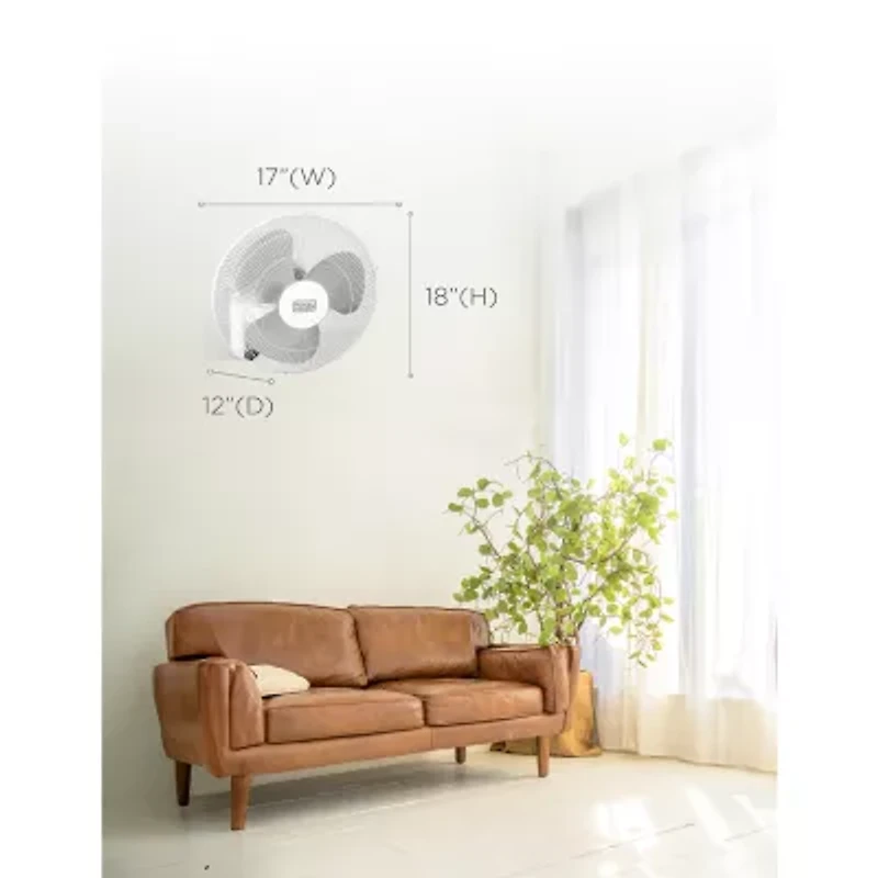 Black+Decker 16 " Wall Fan