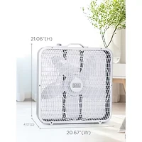 Black+Decker 20 " Box Fan