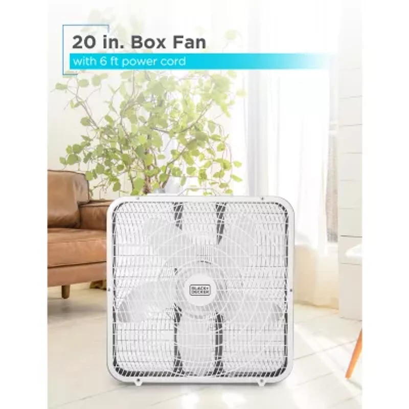 Black+Decker 20 " Box Fan