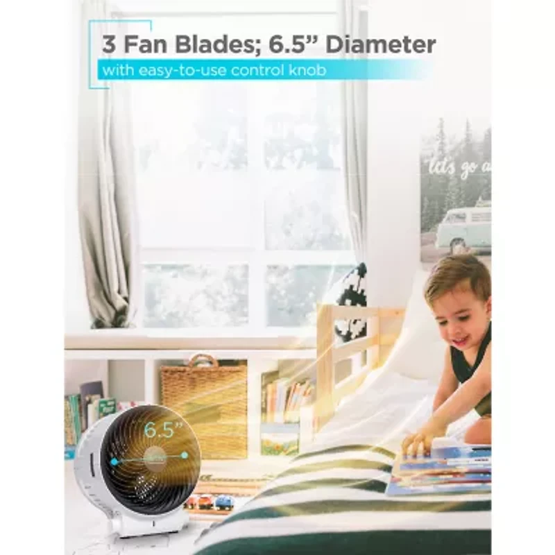 Black+Decker Dual Function Desktop Fan & Bhd406w Heater