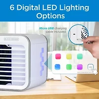 Black+Decker Mini Cooler And Usb Desktop Fan