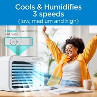 Black+Decker Mini Cooler And Usb Desktop Fan