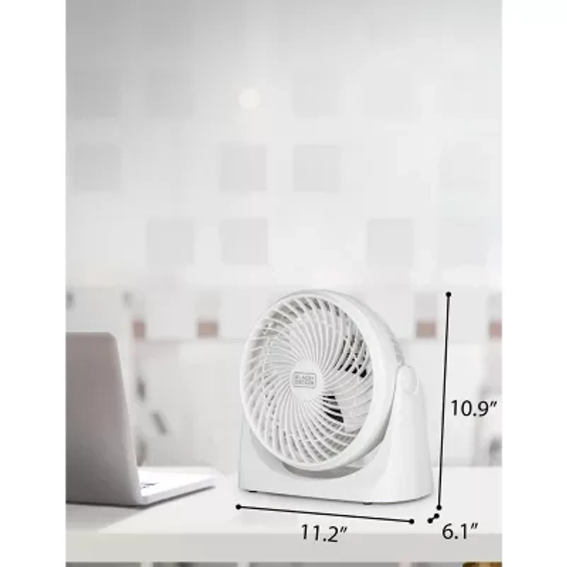 Black+Decker Portable Tubro Desk Fan
