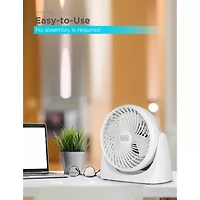 Black+Decker Portable Tubro Desk Fan