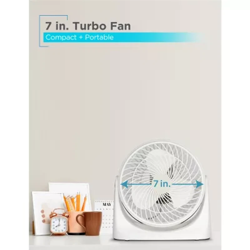 Black+Decker Portable Tubro Desk Fan