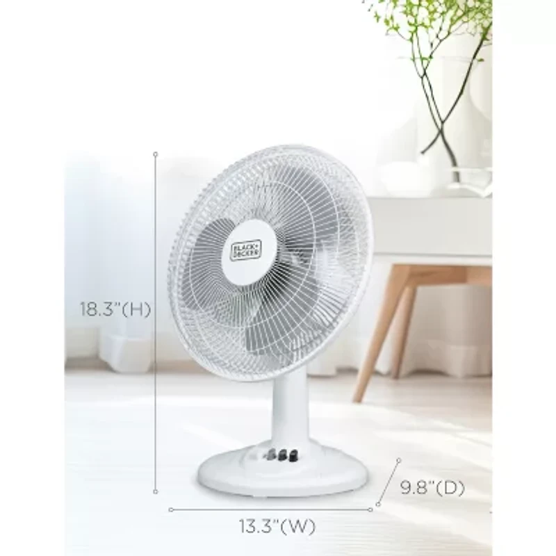 Black+Decker 12 " Desk Fan