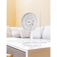 Black+Decker 12 " Dual Blade Table Fan