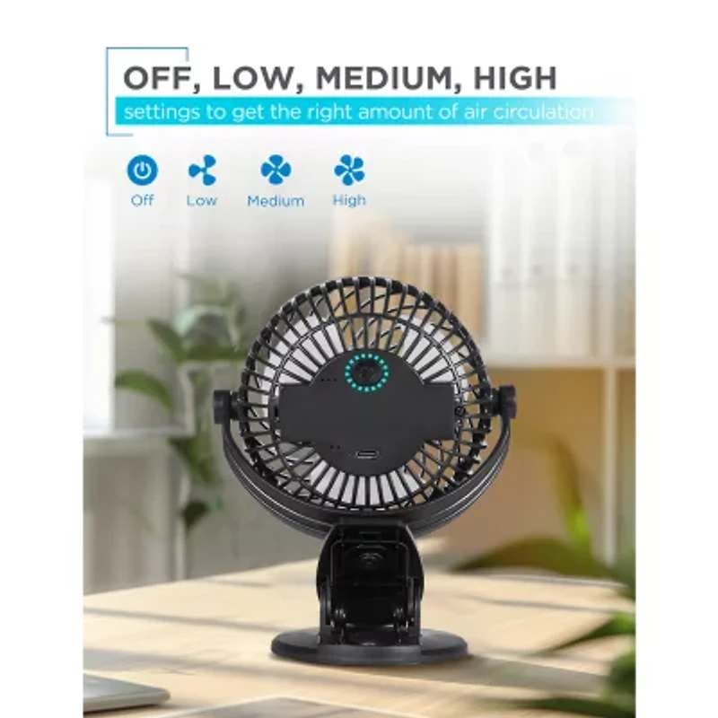 Black+Decker 4 " Desk Mini Fan