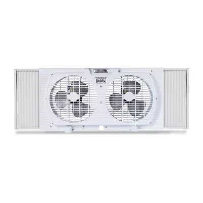 Black+Decker 9 " Dual Window Fan