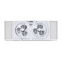 Black+Decker 9 " Dual Window Fan
