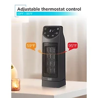 Black+Decker Ceramic Tower Bhtc650r Heater