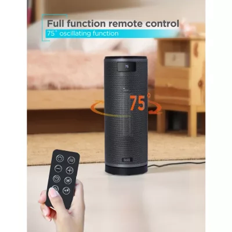 Black+Decker Tower Heater With Remote Control Bhtc209 Heater
