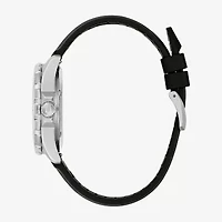 Bulova Marine Star Mens Automatic Black Strap Watch 98b465