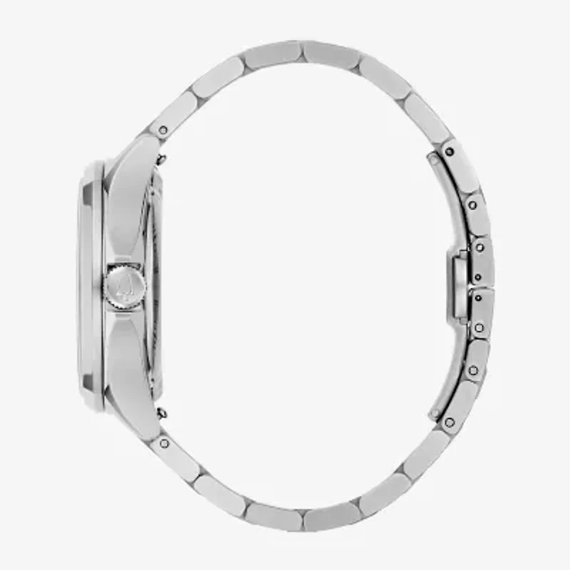 Bulova Classic Bul Mens Automatic Silver Tone Stainless Steel Bracelet Watch 96b484