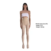 LECHERY Womens 3 Pairs Of Glossy Semi-Opaque Tights 40 Denier Multi-Pack 3-pc. Tights