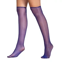 LECHERY Lustrous Sheer Knee-Highs Womens 2 Pair Knee High Socks