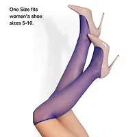 LECHERY Lustrous Sheer Knee-Highs Womens 2 Pair Knee High Socks