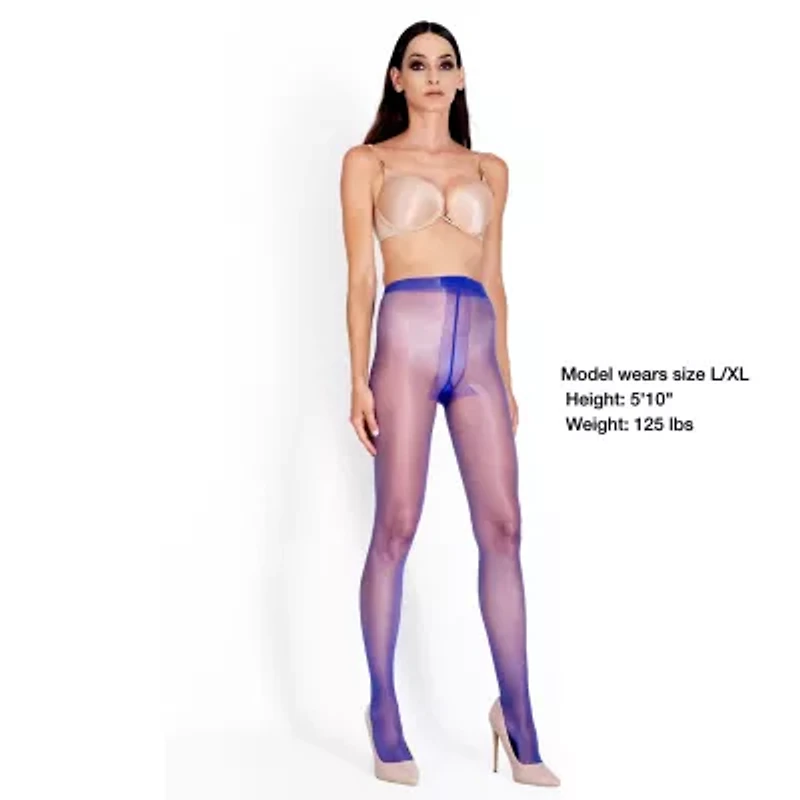 LECHERY Lustrous Silky Shiny 20 Denier Tights 1 Pair Pantyhose