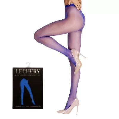 LECHERY Lustrous Silky Shiny 20 Denier Tights 1 Pair Pantyhose