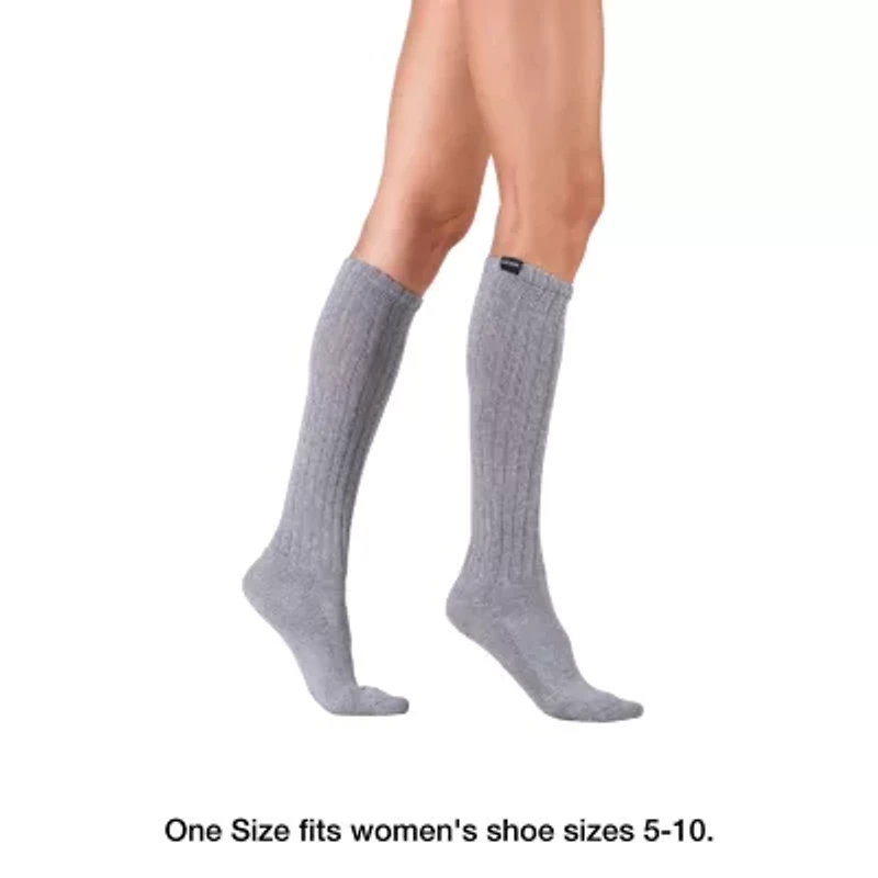 LECHERY 3 Pairs Of Scrunch Socks Womens Multi-Pack Boot