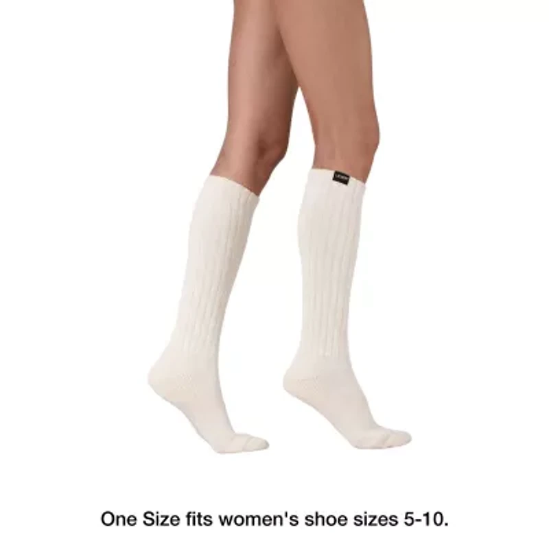 LECHERY 3 Pairs Of Scrunch Socks Womens Multi-Pack Boot