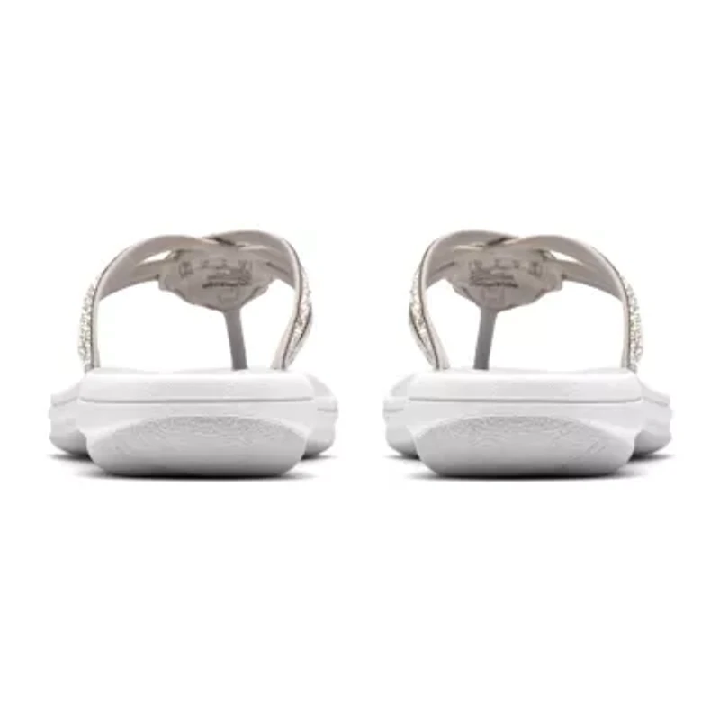 Clarks Cloudsteppers Womens Breeze Gem Flip-Flops